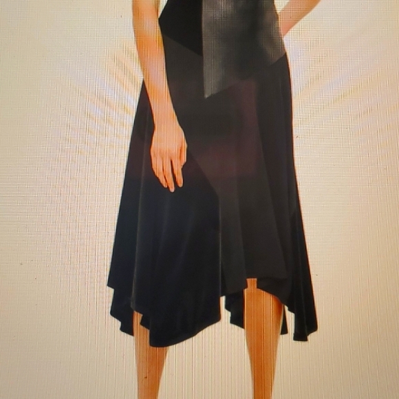 Calvin Klein Dresses & Skirts - NEW CALVIN KLEIN HIGH LOW PATCH SKIRT, SIZE MEDIUM